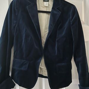 J Crew Velvet Jacket- Never Worn